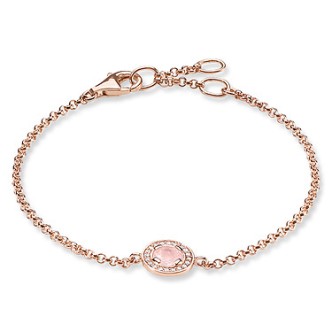 1 - Bracciale Thomas sabo A1334-417-9-L19,5 Argento 925 Light of Luna