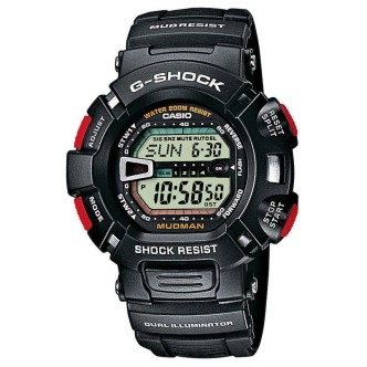 1 - Orologio Casio unisex digitale cinturino in resina modello G-Shock G-9000-1VER