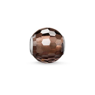 1 - Pendant Thomas Sabo K0082-031-2 Silver 925 Smoky Quartz