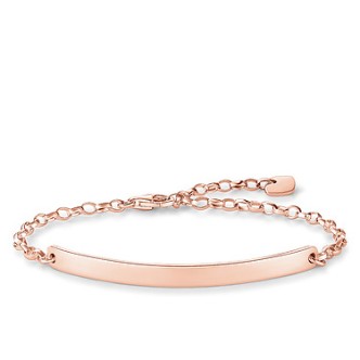 1 - Bracciale Thomas sabo LBA0098-415-12-L19V Argento 925 Love Bridge