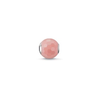 1 - Ciondolo Thomas Sabo K00128-590-9 Argento 925 Bead Rosa