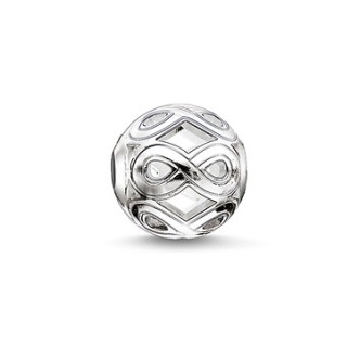 1 - Ciondolo Thomas Sabo K0173-001-12 Argento 925 Bead Infinity