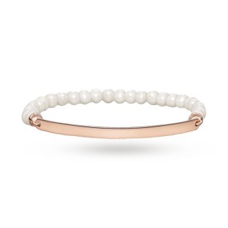 1 - Bracciale Thomas Sabo LBA0001-428-14-L16 Argento 925 con perle