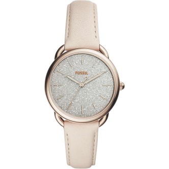 1 - Fossil watch woman analogue leather strap model Tailor ES4421