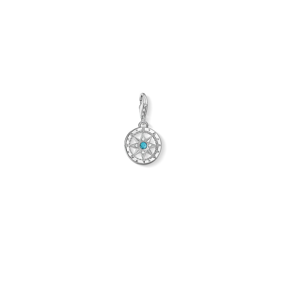 1 - Thomas Sabo pendant 1228-405-17 Silver 925 Compass