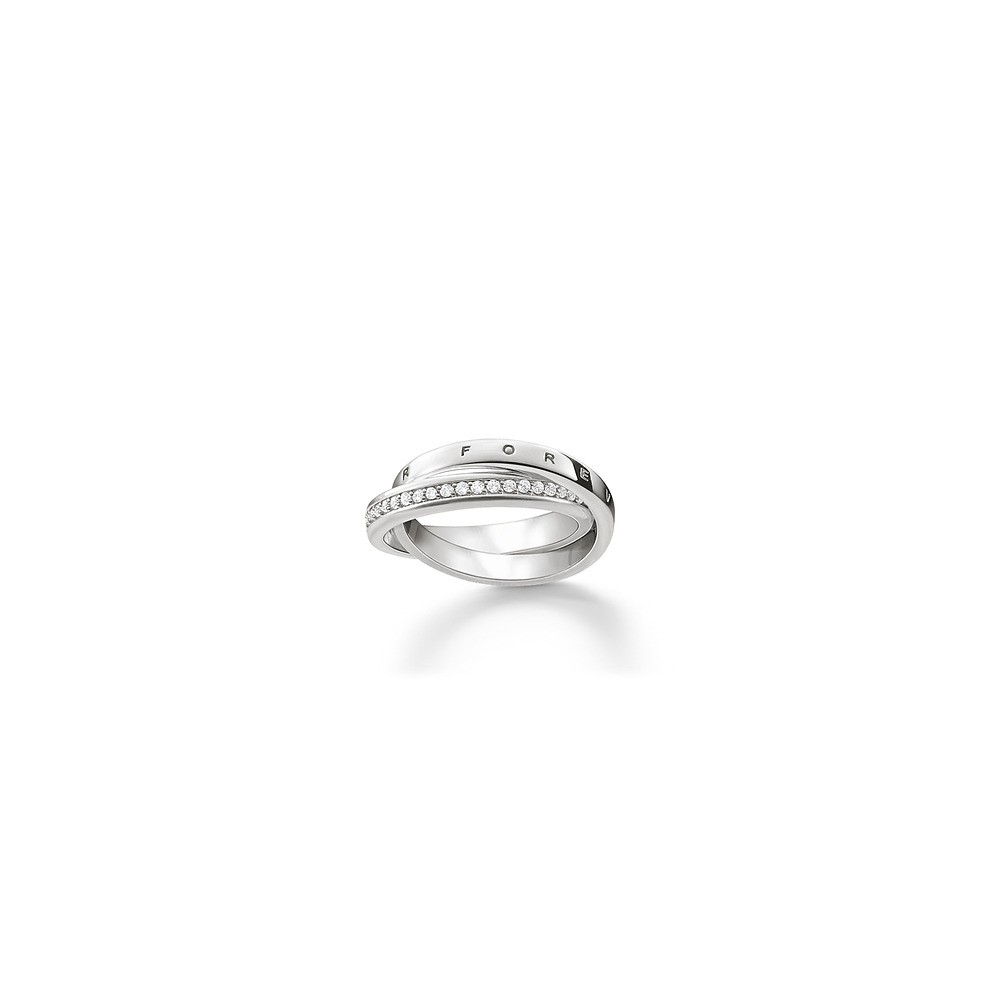 1 - Thomas Sabo Ring TR2099-051-14-54 Silver 925 Togheter Forever