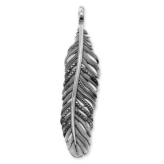 1 - Thomas Sabo Feather Pendant PE703-643-11 Silver 925