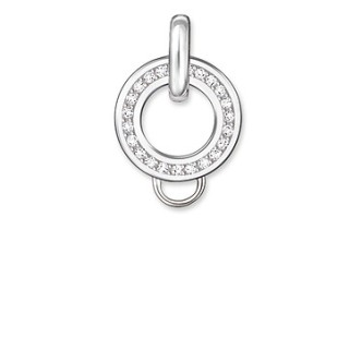 1 - Pendant Thomas Sabo X0018-051-14 Silver 925 Pavé Carrier