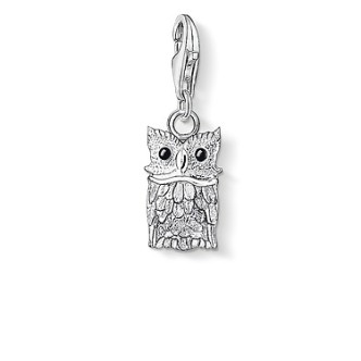 1 - Ciondolo Thomas Sabo 0792-007-12 Argento 925 Gufo