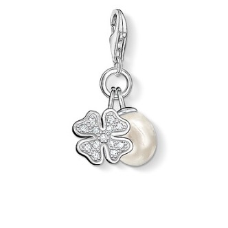 1 - Ciondolo Thomas Sabo 0831-167-14 Argento 925 Quadrifoglio