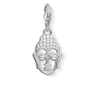 1 - Ciondolo Thomas Sabo 1398-001-12 Argento 925 Buddha