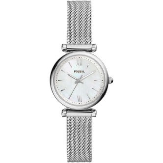 1 - Fossil watch woman analog steel strap model Carlie ES4432