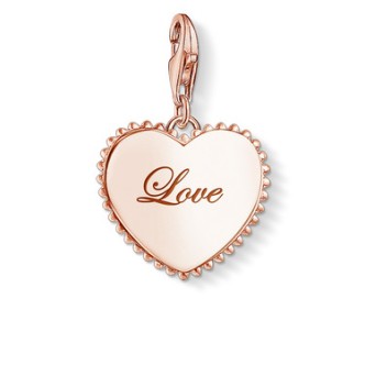 1 - Ciondolo Thomas Sabo 1502-415-40 Argento 925 Cuore