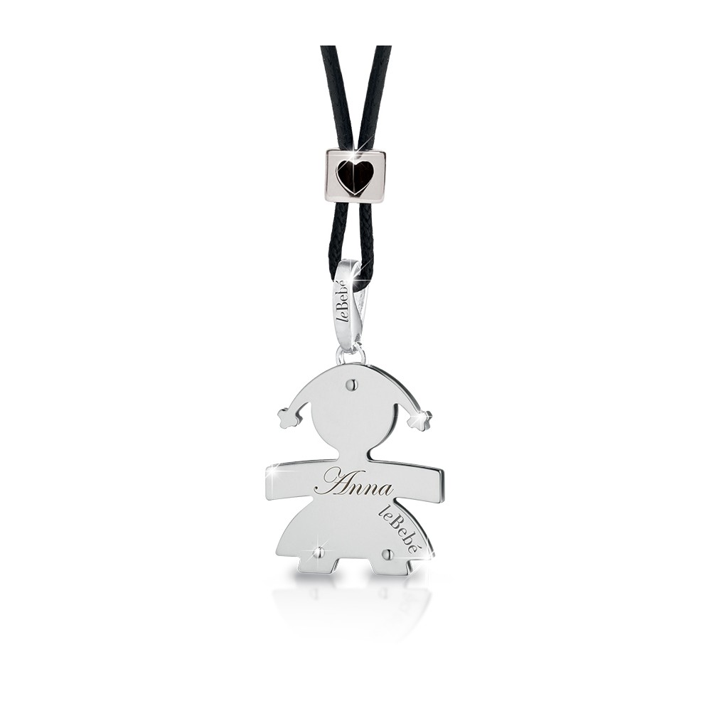 1 - Le Bebè Pendant LBB004 White Gold "I Classici" collection