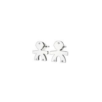 1 - Le Bebè Earrings LBB051 White Gold "I Classici" collection