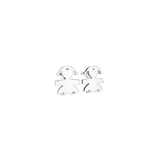 1 - Le Bebè Earrings LBB053 White Gold "I Classici" collection