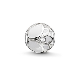 1 - Ciondolo Thomas Sabo K0205-041-14  Argento 925 Fiore di Loto