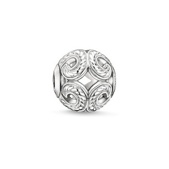 1 - Ciondolo Thomas Sabo K0017-001-12 Argento 925 Bead Onda