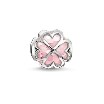 1 - Ciondolo Thomas Sabo K0170-034-9 Argento 925 Quadrifoglio