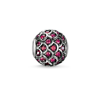 1 - Ciondolo Thomas Sabo K0104-639-10 Argento 925 Pesce Rosso