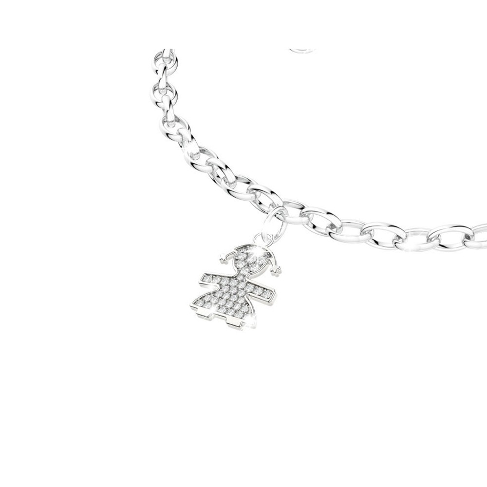 1 - Le Bebè Bracelet LBB 073 18 Kt White Gold "I Classici" collection