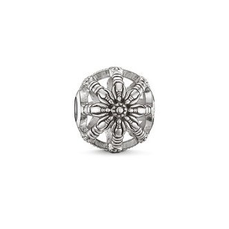 1 - Ciondolo Thomas Sabo K0016-001-12 Argento 925 Karma Wheel