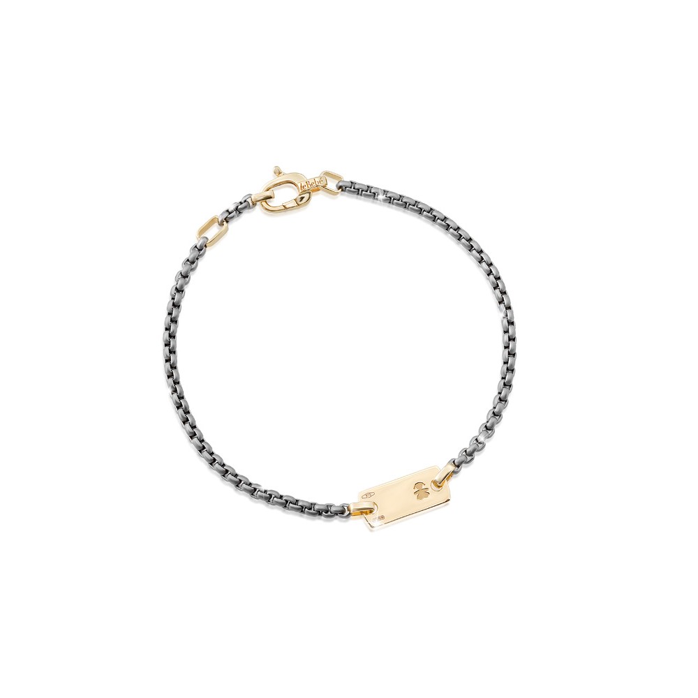 1 - Le Bebè Bracelet LBU015 Yellow Gold 9 Kt "I Valori" collection