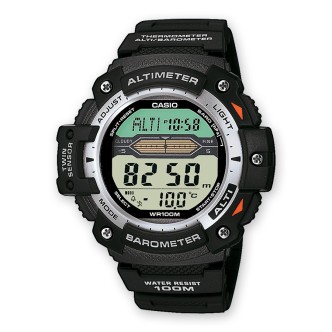 1 - Casio digital man watch resin G-Shock model SGW-300H-1AVER