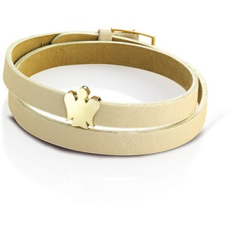 1 - Roberto Giannotti Bracelet NKT187C Gold 375 Gli Angeli collection