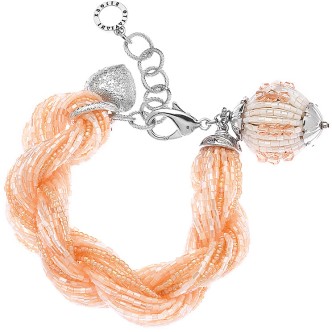 1 - Bracciale Ottaviani Torcion 470741 perline e cristalli