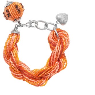 1 - Bracciale Ottaviani Torcion 500355B perline e cristalli