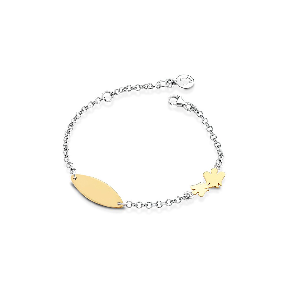 1 - Roberto Giannotti Bracelet NKT202 Yellow Gold Angeli collection