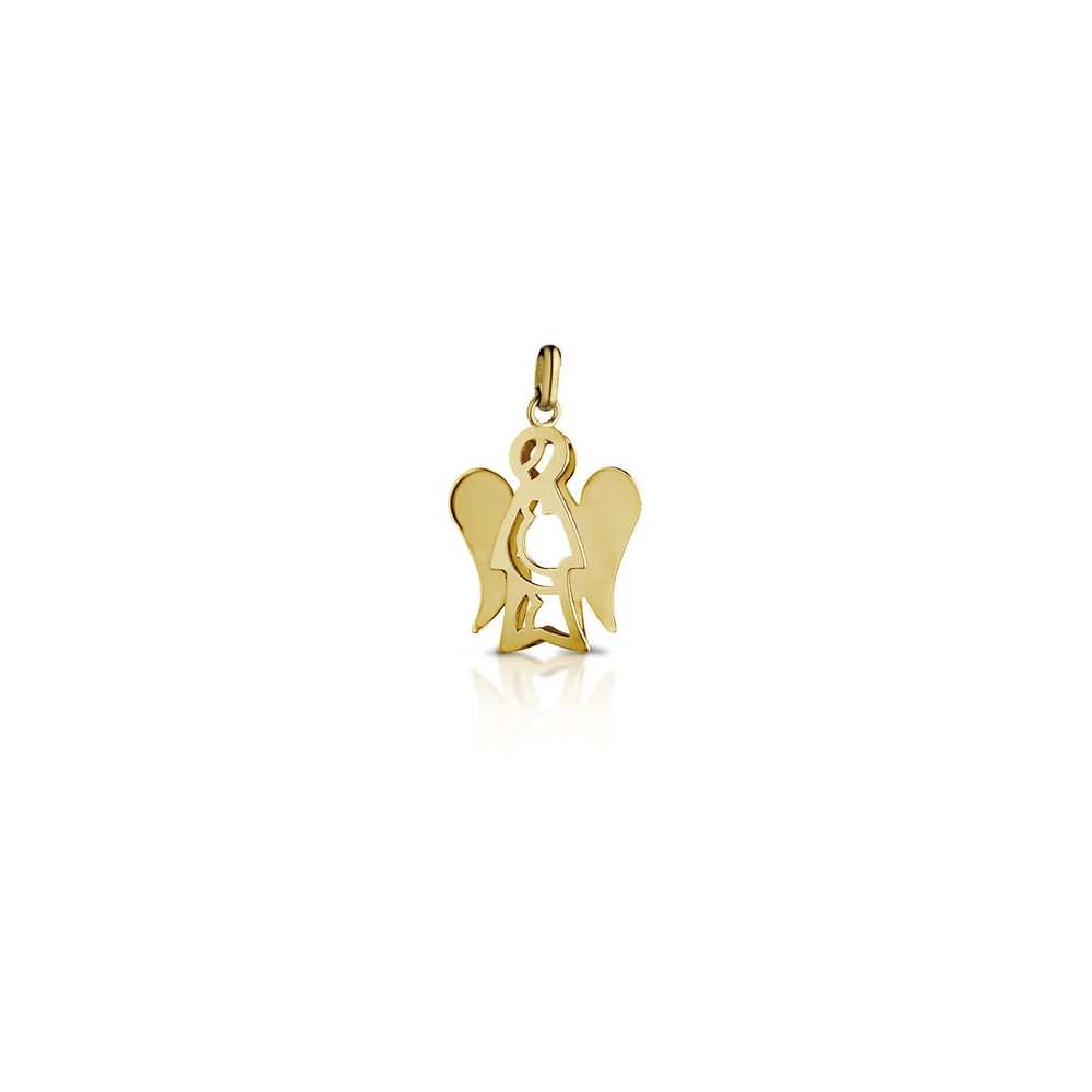 1 - Pendant Roberto Giannotti PZ620 Yellow Gold Angeli collection