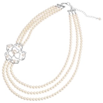 1 - Ottaviani 500304C necklace with pearls and crystals