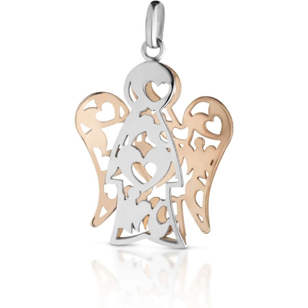 1 - Pendant Roberto Giannotti NKT236 White Gold collection Angels