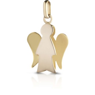 1 - Pendant Roberto Giannotti PZ619 White Gold Angeli collection