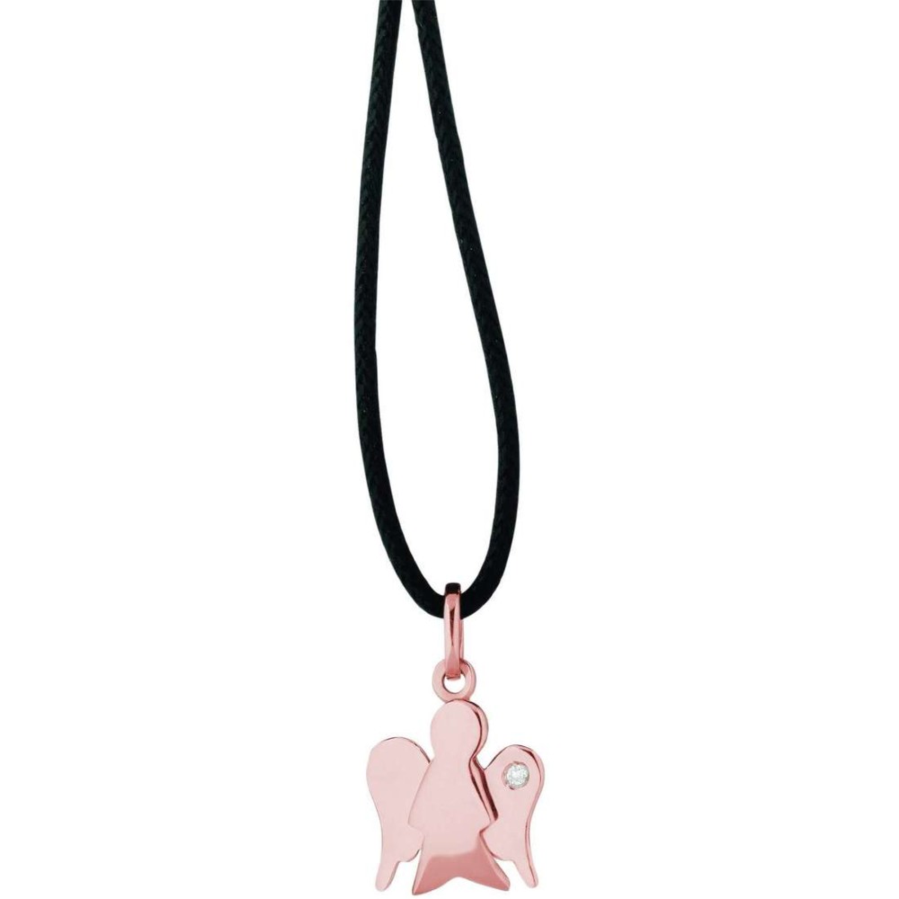 1 - Pendant Roberto Giannotti NKT176 Rose Gold collection Angels