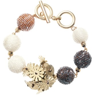 1 - Bracciale Ottaviani 500349B con cristalli e perline