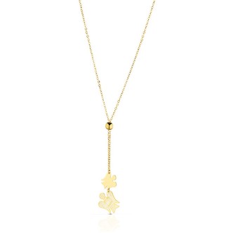 1 - Necklace Roberto Giannotti NKT217G Yellow Gold Angeli collection