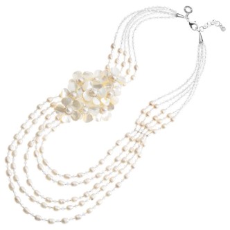 1 - Ottaviani 500241C necklace with  swarovski collection Bijoux