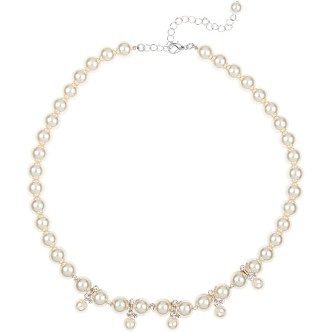 1 - Collana Ottaviani 500309C in Lega di zinco con perle collezione Bijoux