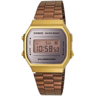 1 - Orologio Casio donna digitale cinturino acciaio Vintage A168WECM-5EF