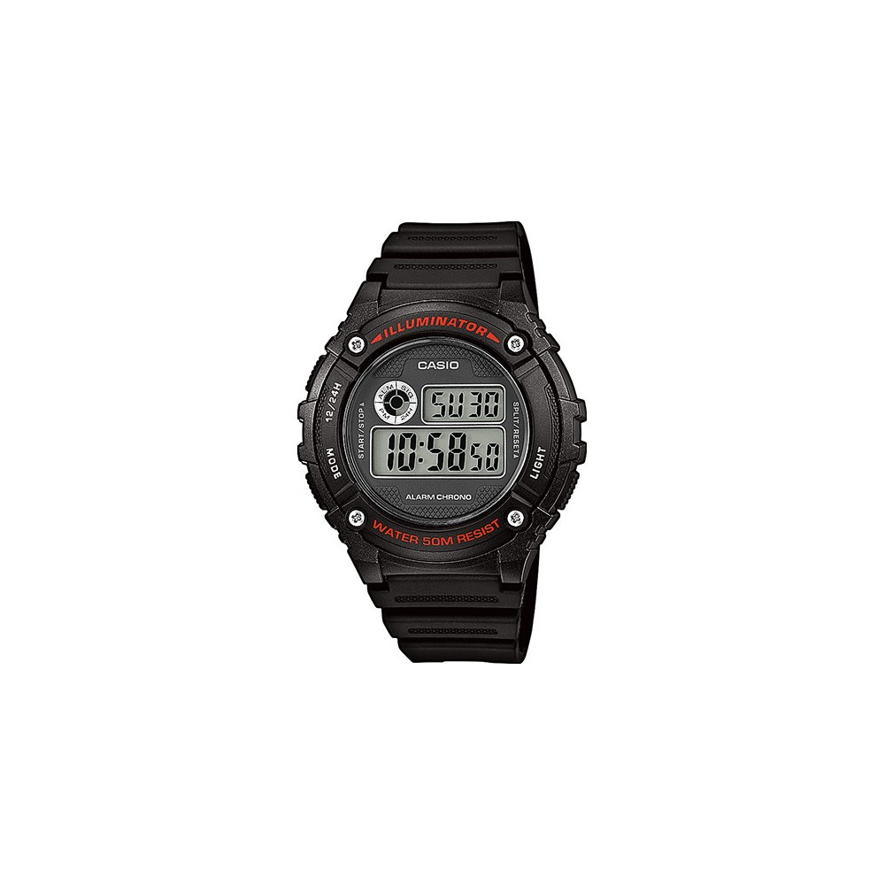 1 - Orologio Digitale Casio W-216H-1AVEF Casio Collection