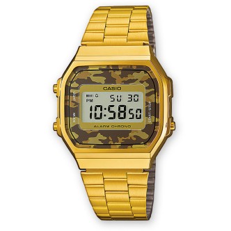 1 - Orologio Casio unisex digitale cinturino acciaio Casio Collection A168WEGC-5EF