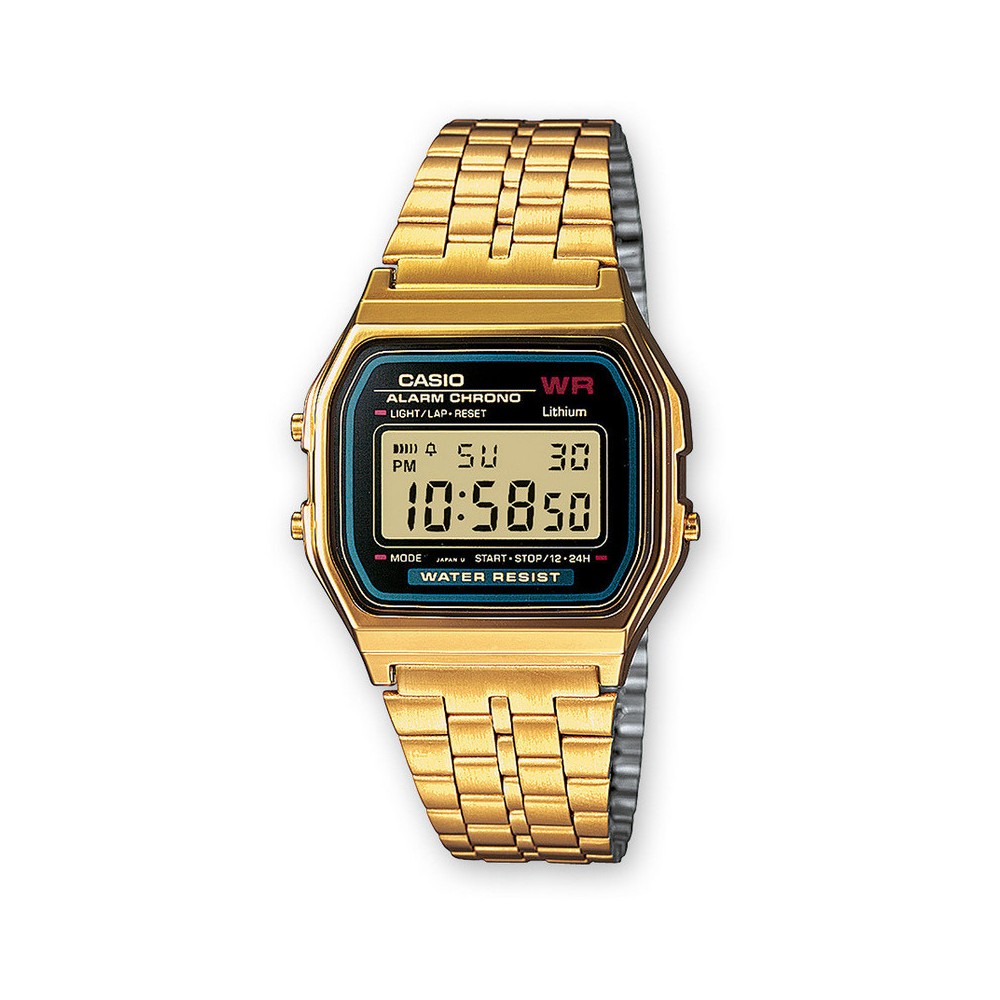 1 - Casio watch unisex digital steel strap Casio Collection A159WGEA-1EF